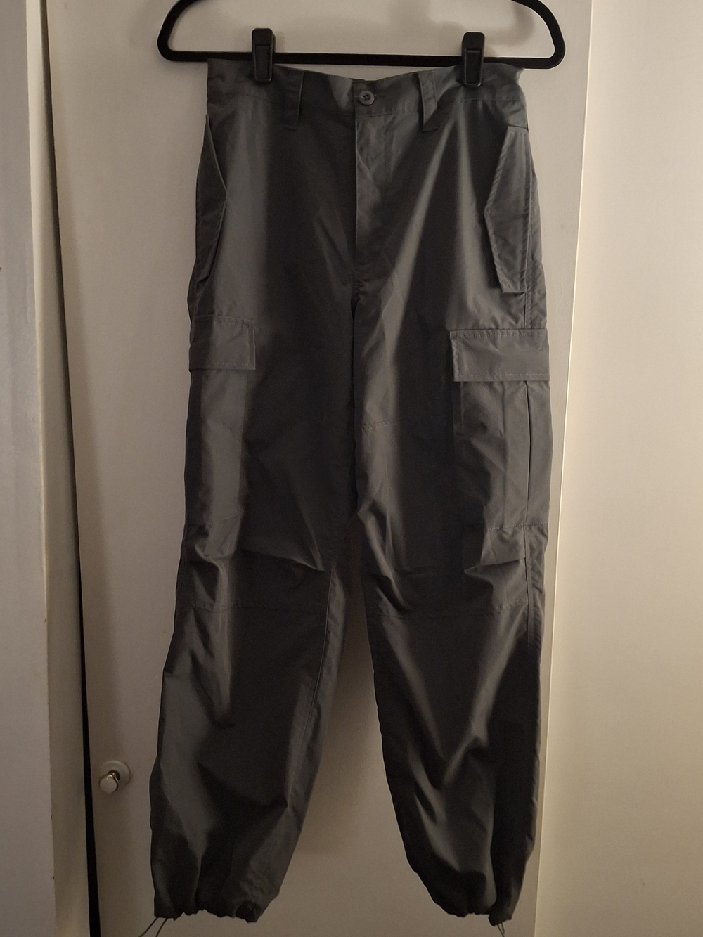 Love Tree Women's Gray Cargo Utility Pants